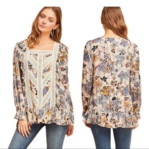 Lace Bohemian Lace Blouse